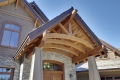 Main Entrance Timber Framing